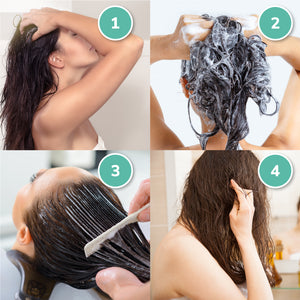 natural shampoo for hair fall control
